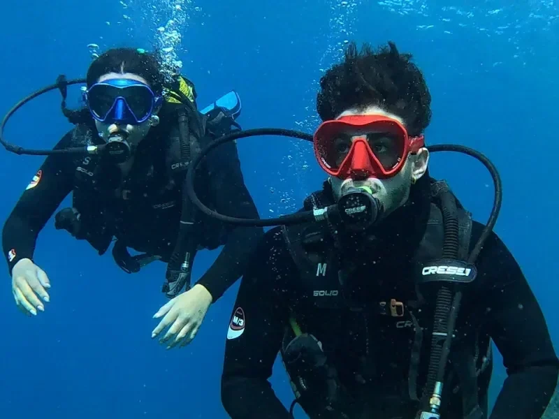 bautismo de buceo en lanzarote